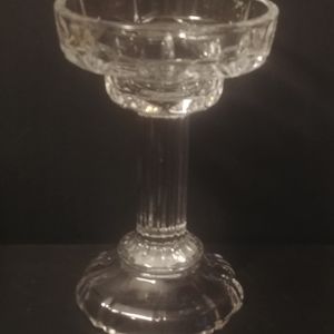 24% Lead Crystal Shannon Candle Holder Stand- design of Ireland